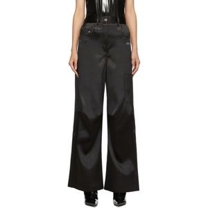 Authentic Off-White Black Duchess Tomboy Trousers